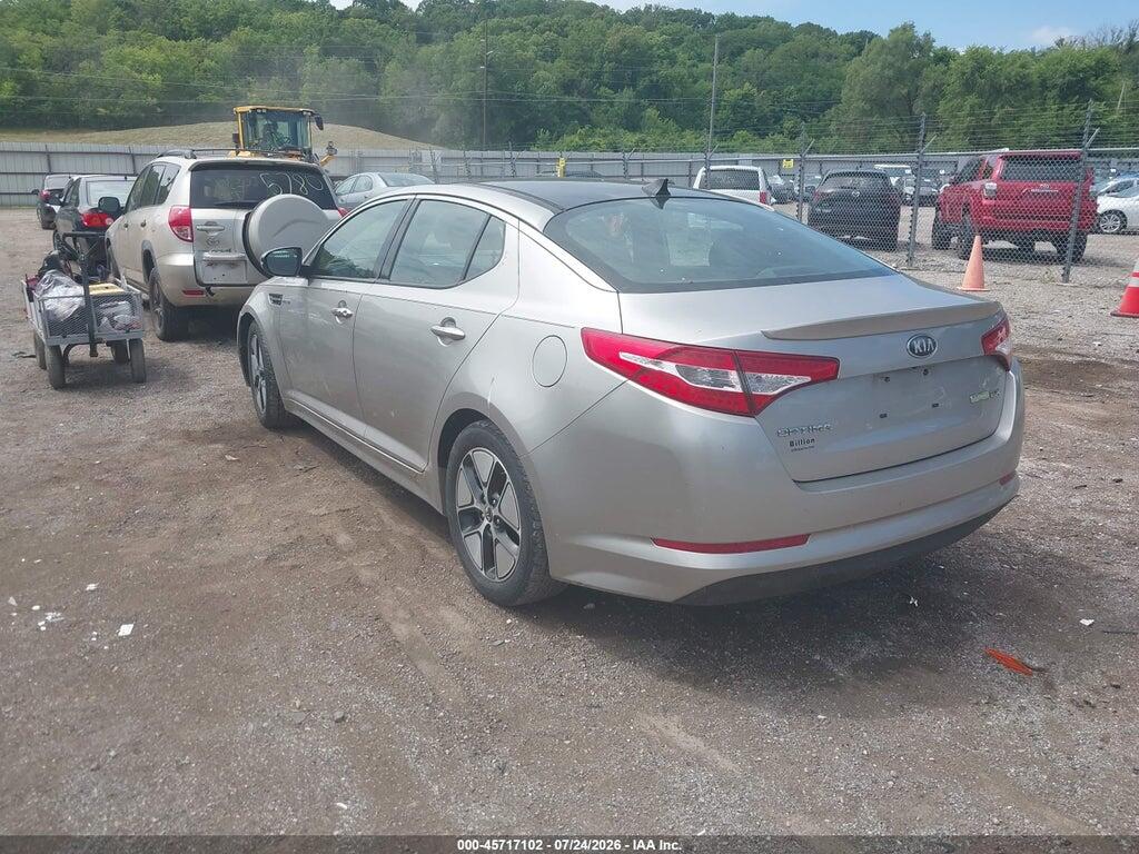 KNAGM4ADXD5041284 2013 KIA OPTIMA HYBRID photo no. 3