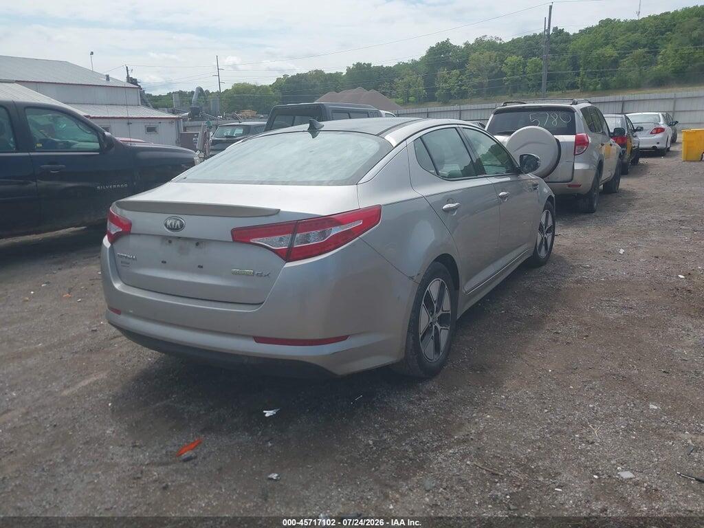 KNAGM4ADXD5041284 2013 KIA OPTIMA HYBRID photo no. 4