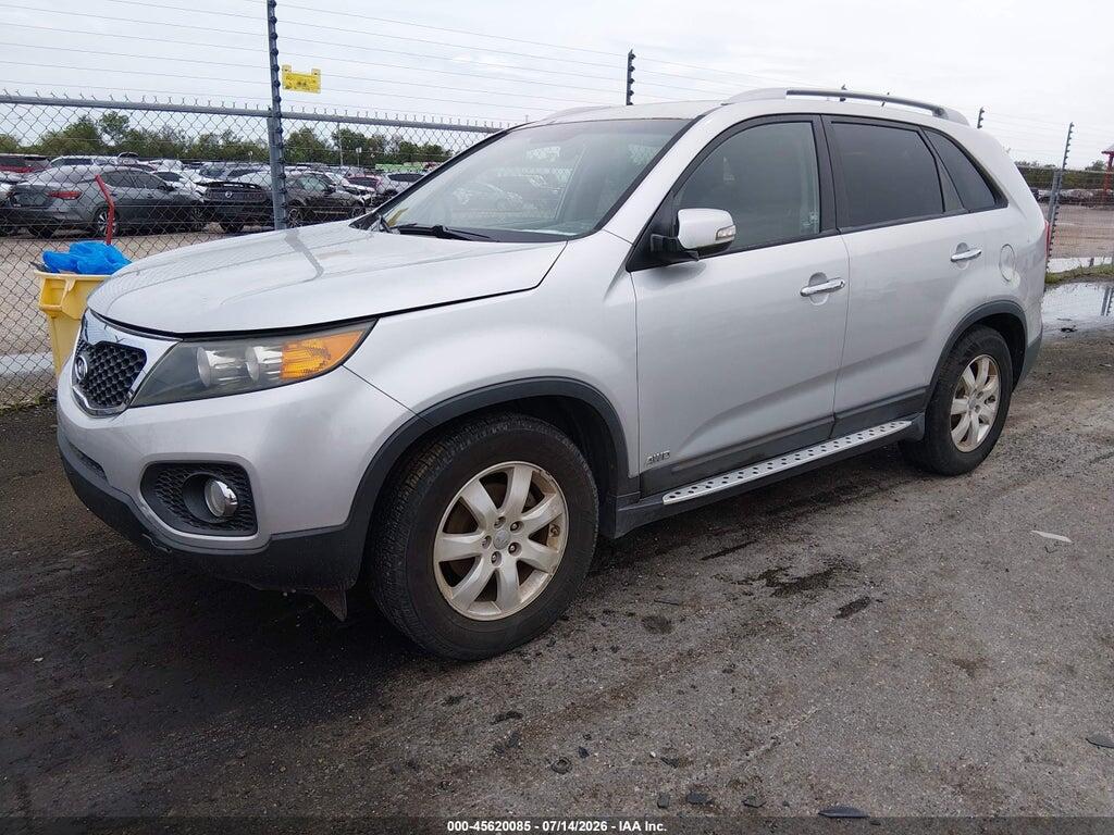 5XYKTDA27DG374483 2013 KIA SORENTO photo no. 2
