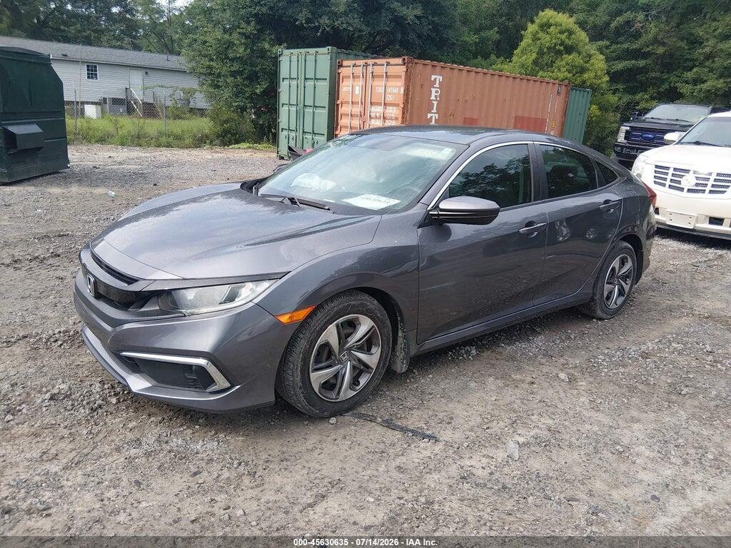 2HGFC2F61KH516411 2019 HONDA CIVIC photo no. 2