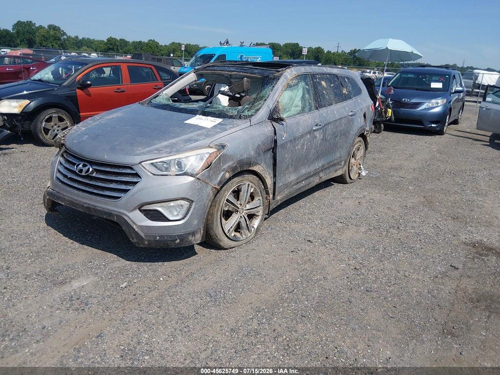 KM8SR4HF2FU122757 2015 HYUNDAI SANTA FE photo no. 2