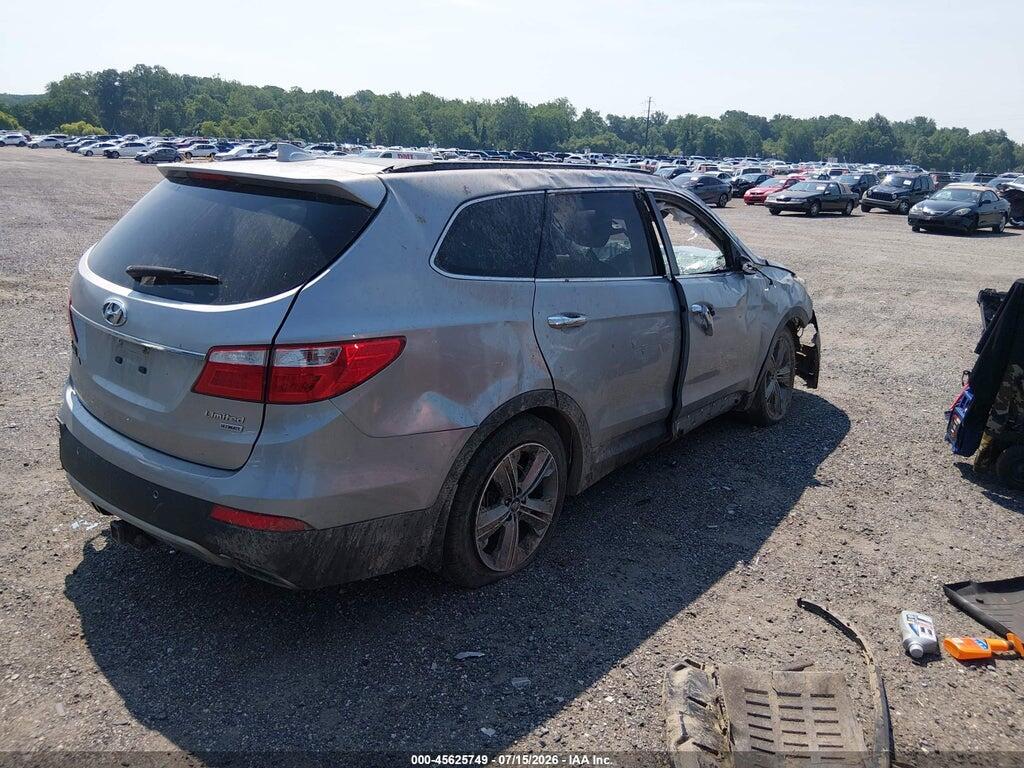 KM8SR4HF2FU122757 2015 HYUNDAI SANTA FE photo no. 4