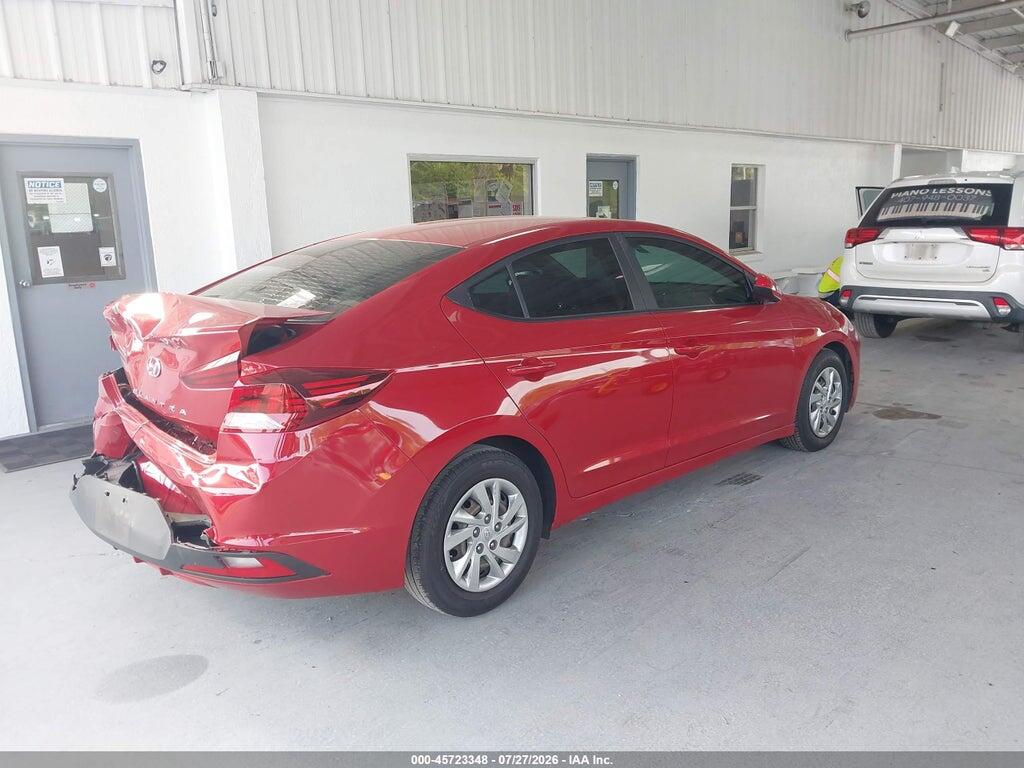 KMHD74LFXLU899401 2020 HYUNDAI ELANTRA photo no. 4