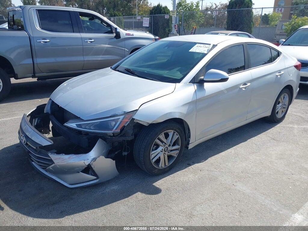 5NPD74LF2LH499606 2020 HYUNDAI ELANTRA photo no. 2