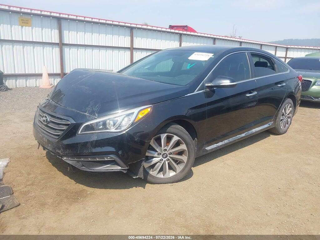 5NPE34AF1FH059187 2015 HYUNDAI SONATA photo no. 2
