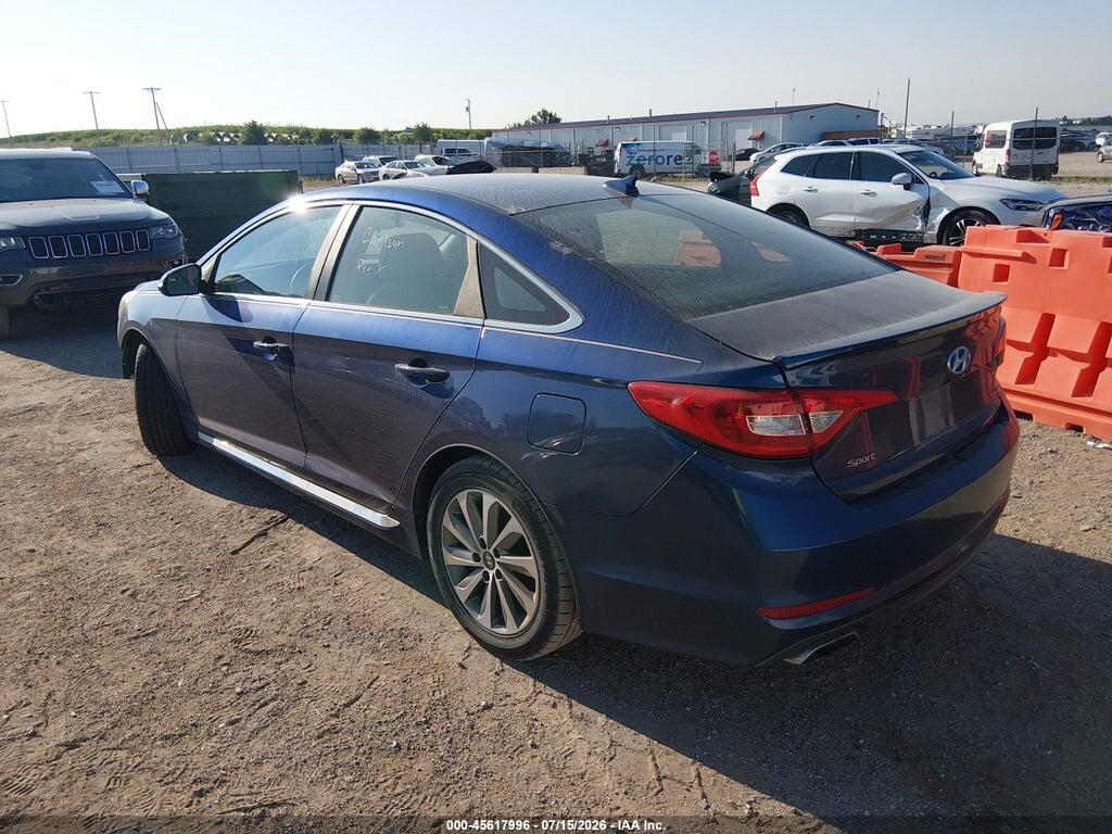5NPE34AF1FH033849 2015 HYUNDAI SONATA photo no. 3