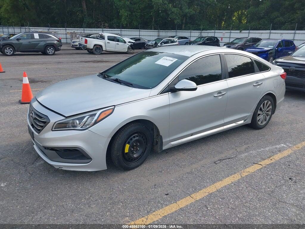 5NPE34AF0FH119024 2015 HYUNDAI SONATA photo no. 2