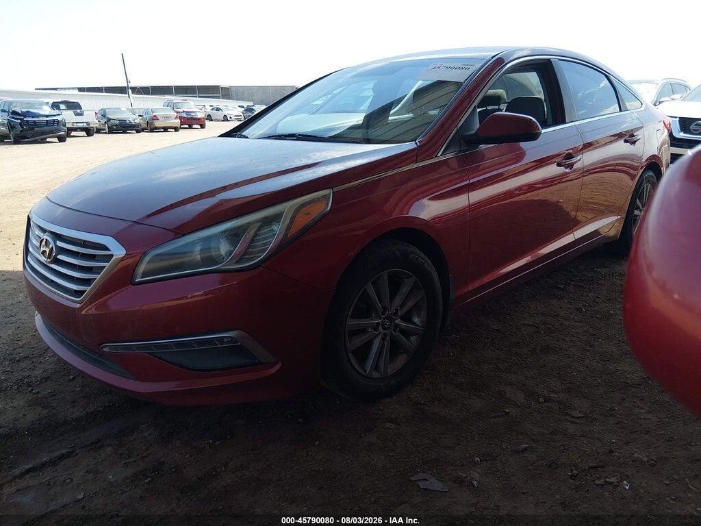 5NPE24AF4FH201678 2015 HYUNDAI SONATA photo no. 2