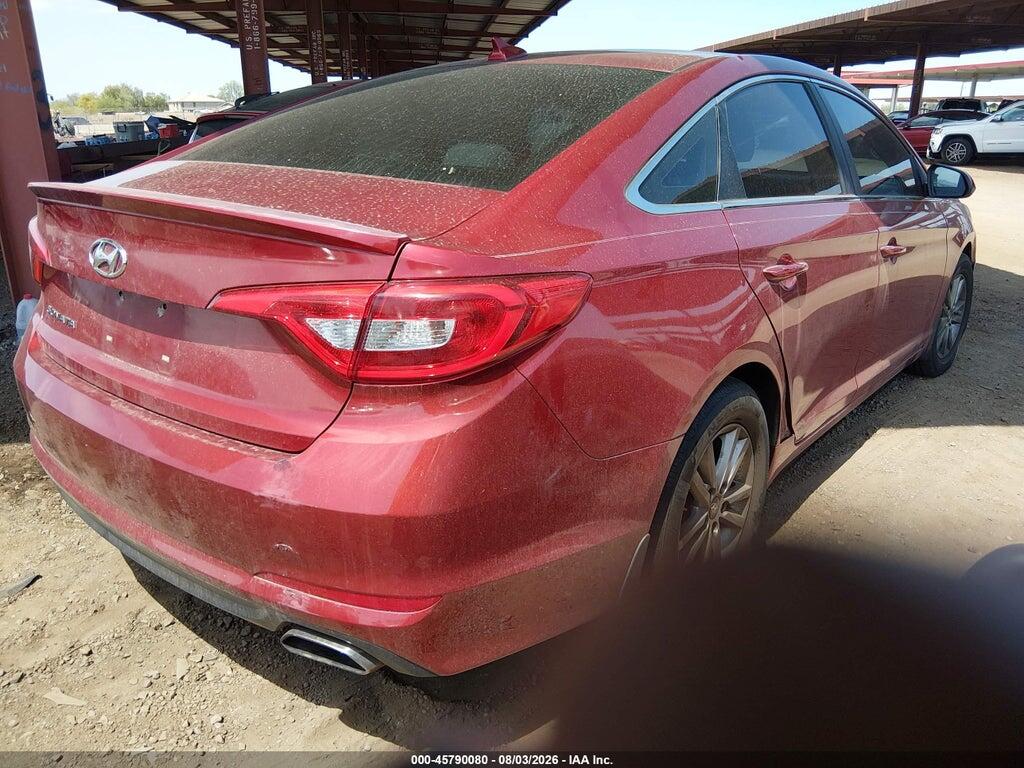 5NPE24AF4FH201678 2015 HYUNDAI SONATA photo no. 4