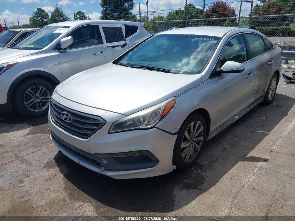 5NPE34AF0FH077082 2015 HYUNDAI SONATA photo no. 2