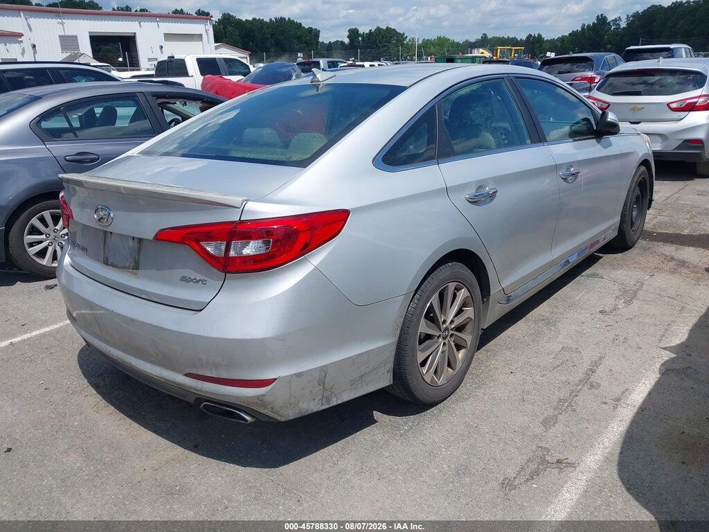 5NPE34AF0FH077082 2015 HYUNDAI SONATA photo no. 4