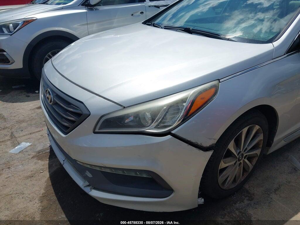 5NPE34AF0FH077082 2015 HYUNDAI SONATA photo no. 6