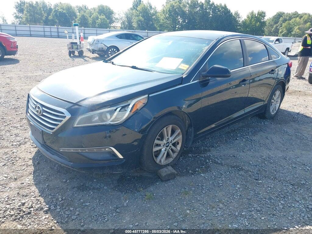 5NPE24AF2FH145840 2015 HYUNDAI SONATA photo no. 2