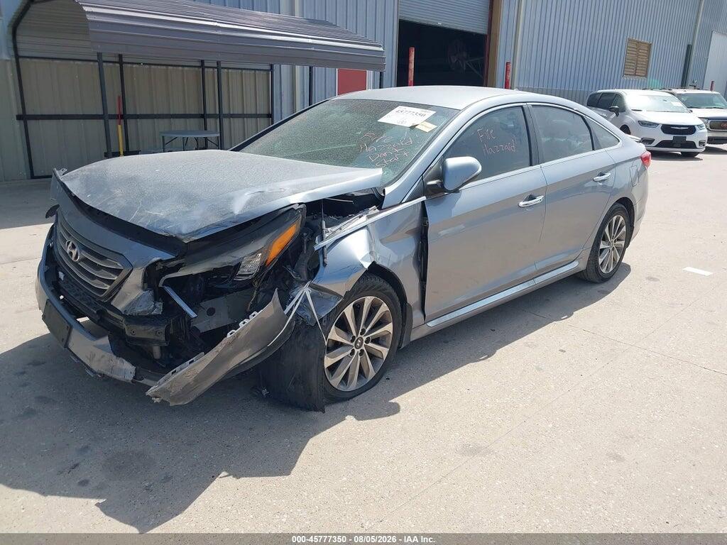 5NPE34AF6FH214073 2015 HYUNDAI SONATA photo no. 2