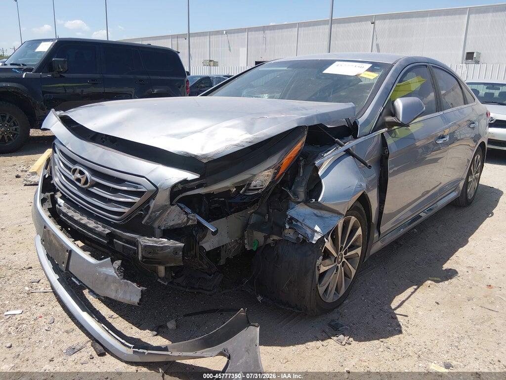 5NPE34AF6FH214073 2015 HYUNDAI SONATA photo no. 6