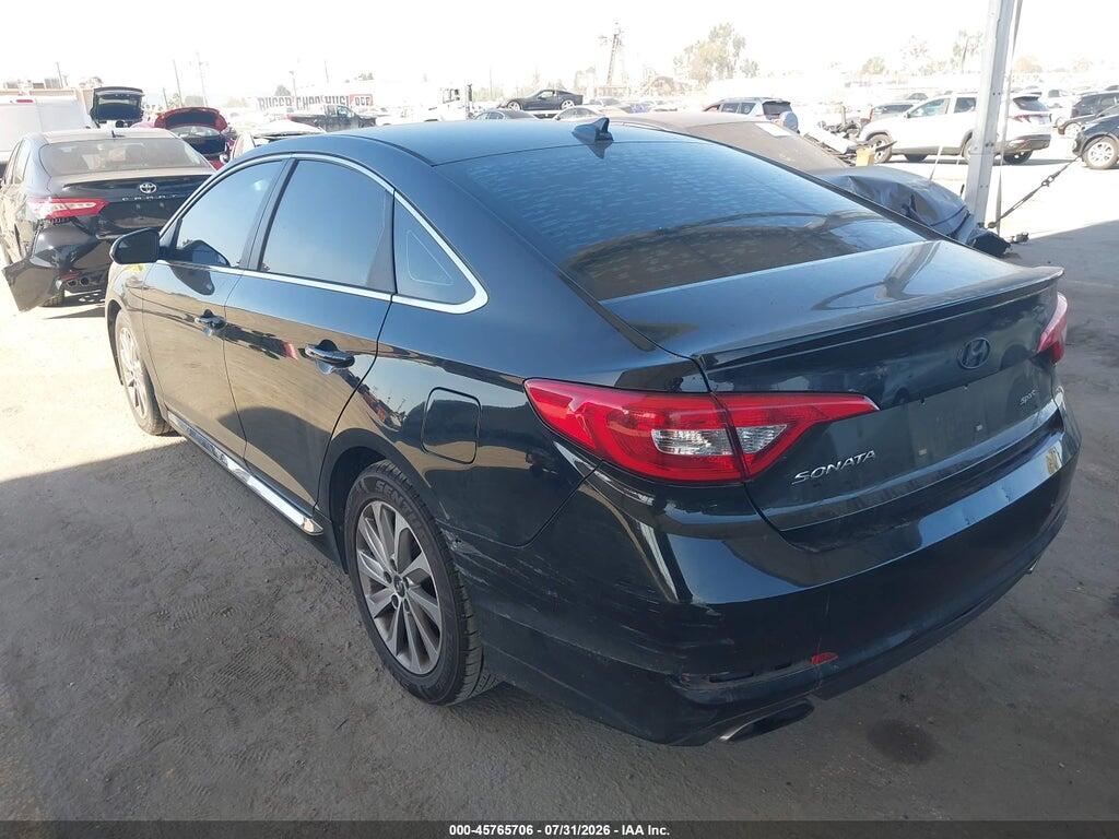 5NPE34AF6FH076261 2015 HYUNDAI SONATA photo no. 3