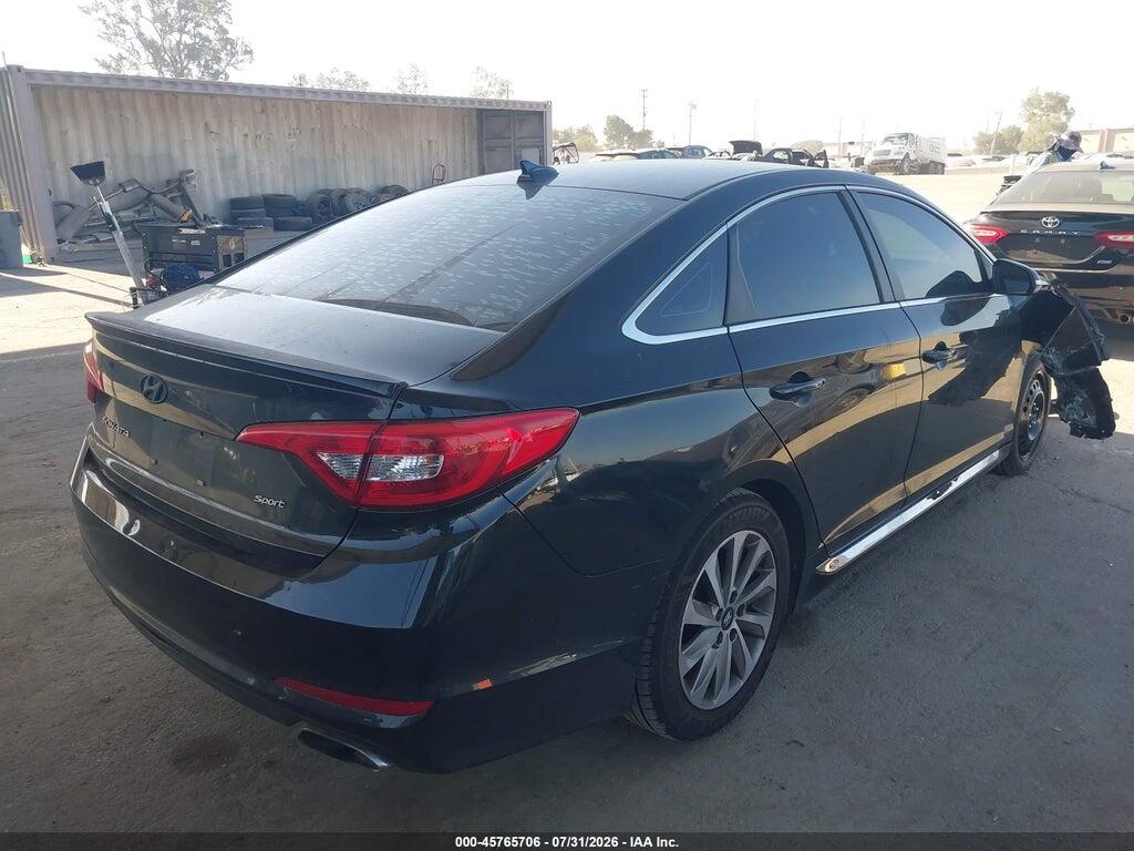 5NPE34AF6FH076261 2015 HYUNDAI SONATA photo no. 4