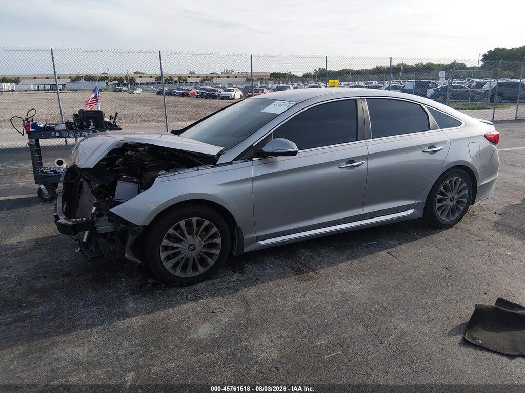 5NPE34AF0FH050609 2015 HYUNDAI SONATA photo no. 2