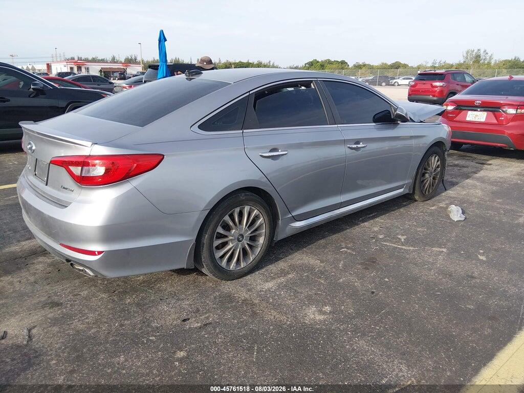 5NPE34AF0FH050609 2015 HYUNDAI SONATA photo no. 4