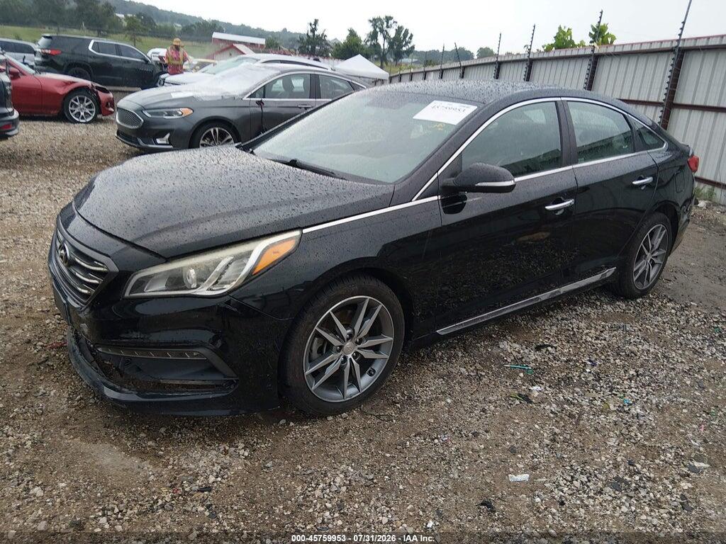 5NPE34AB9FH098509 2015 HYUNDAI SONATA photo no. 2