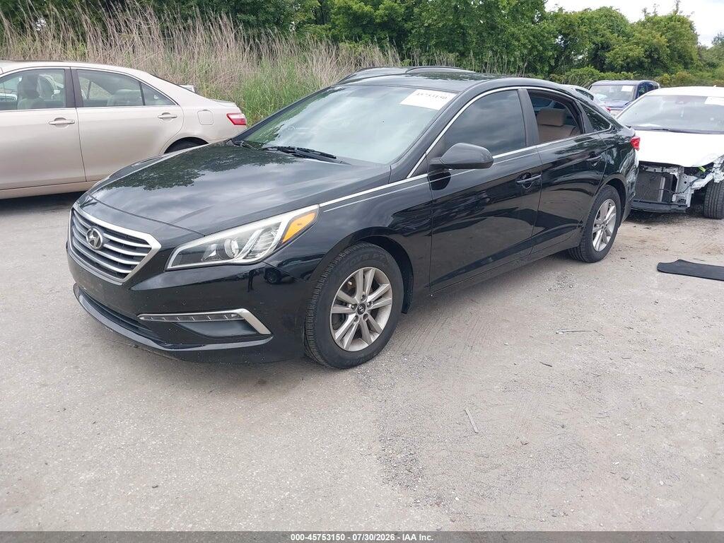 5NPE24AF1FH206272 2015 HYUNDAI SONATA photo no. 2