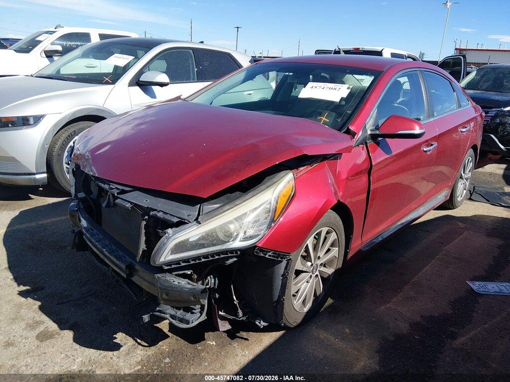 5NPE34AF1FH236272 2015 HYUNDAI SONATA photo no. 2