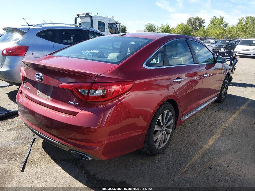 5NPE34AF1FH236272 2015 HYUNDAI SONATA photo no. 4