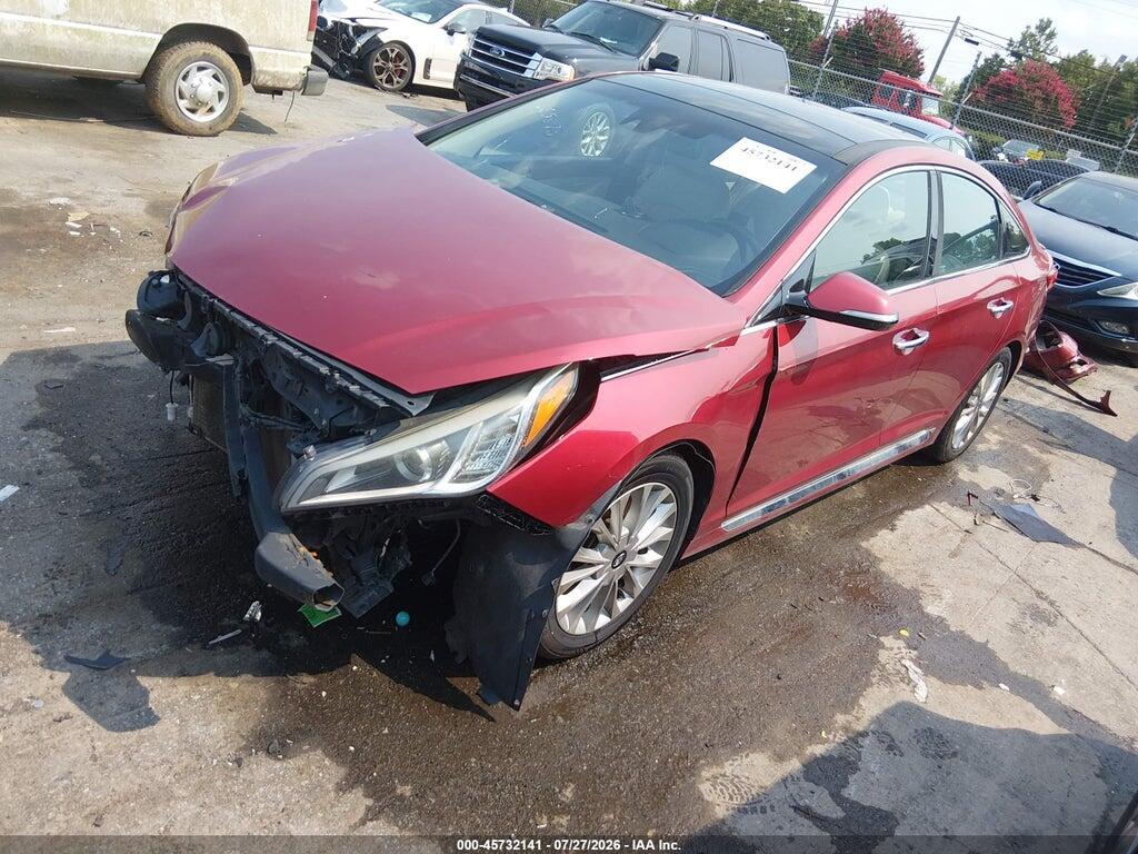 5NPE34AF5FH085873 2015 HYUNDAI SONATA photo no. 2