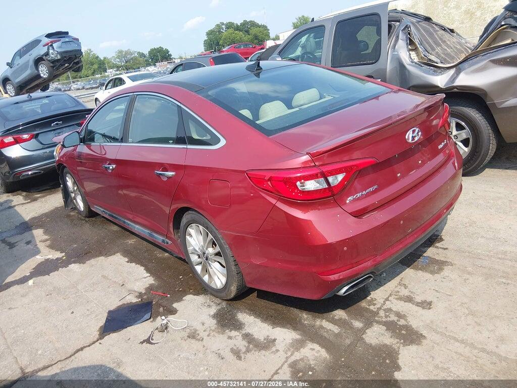 5NPE34AF5FH085873 2015 HYUNDAI SONATA photo no. 3