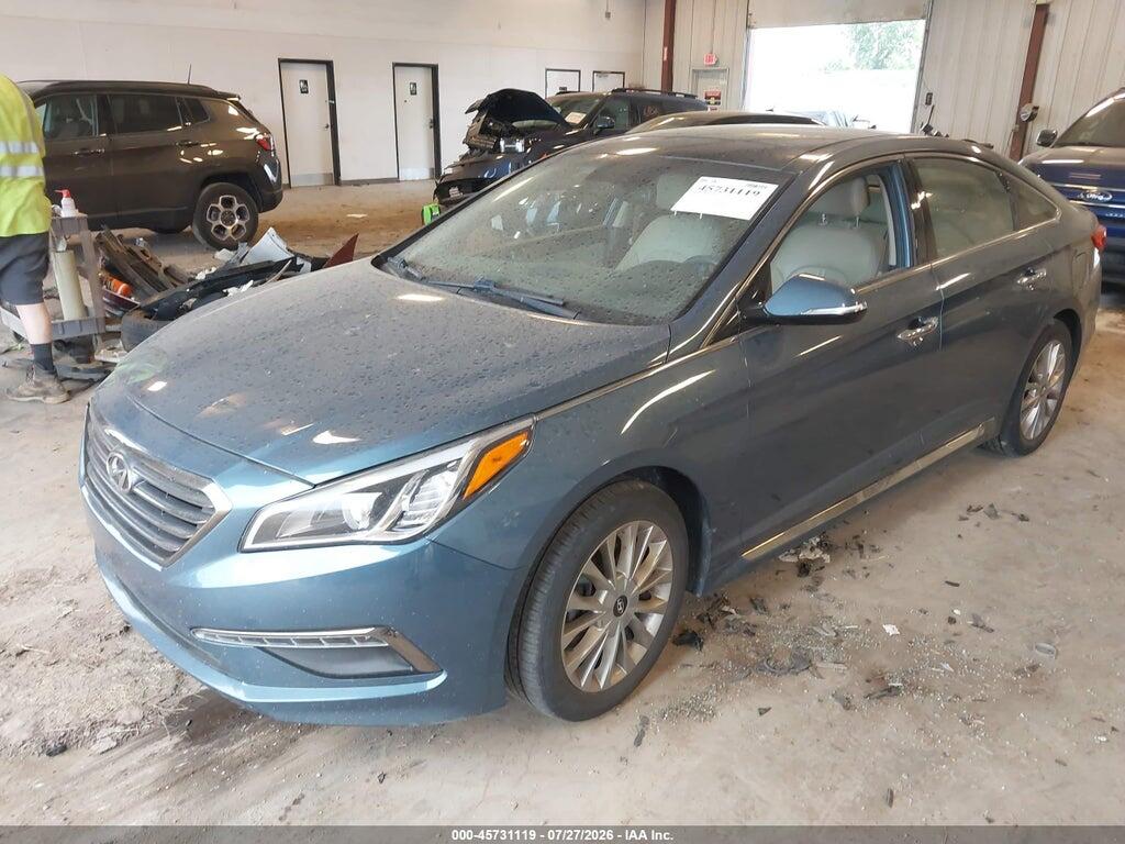 5NPE34AF7FH249544 2015 HYUNDAI SONATA photo no. 2