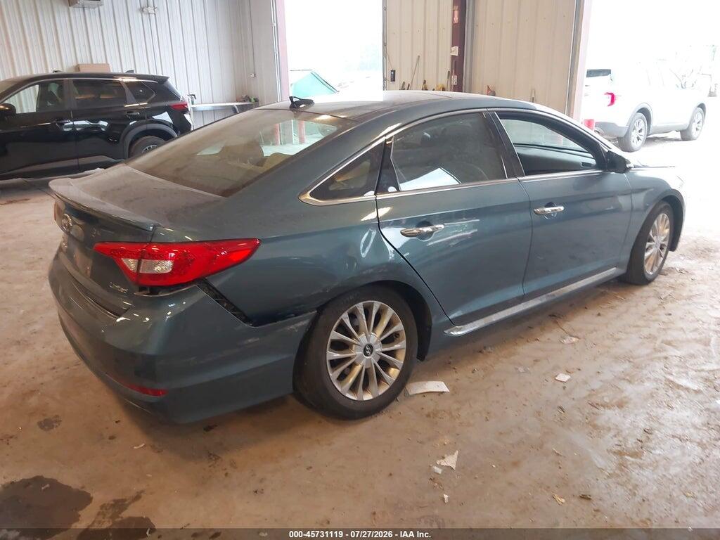 5NPE34AF7FH249544 2015 HYUNDAI SONATA photo no. 4