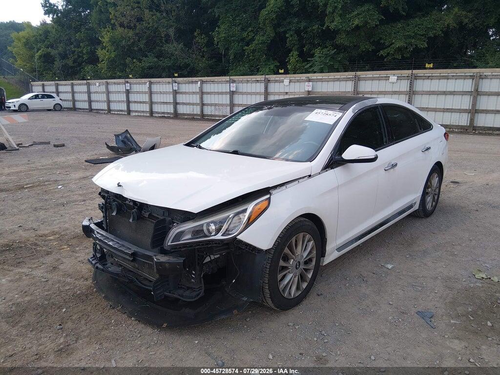 5NPE34AF9FH250436 2015 HYUNDAI SONATA photo no. 2