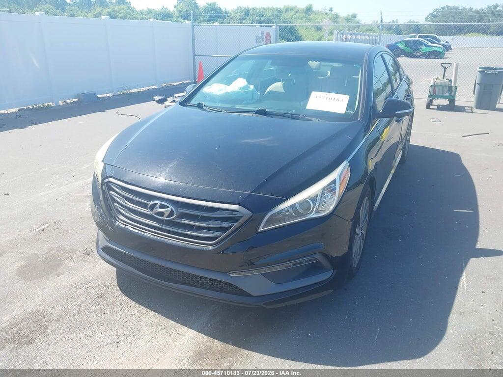 5NPE34AFXFH176086 2015 HYUNDAI SONATA photo no. 2
