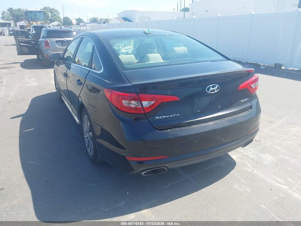 5NPE34AFXFH176086 2015 HYUNDAI SONATA photo no. 3