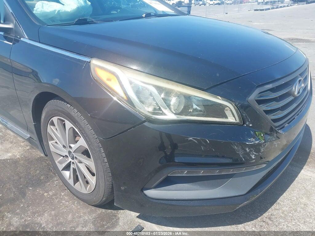 5NPE34AFXFH176086 2015 HYUNDAI SONATA photo no. 6