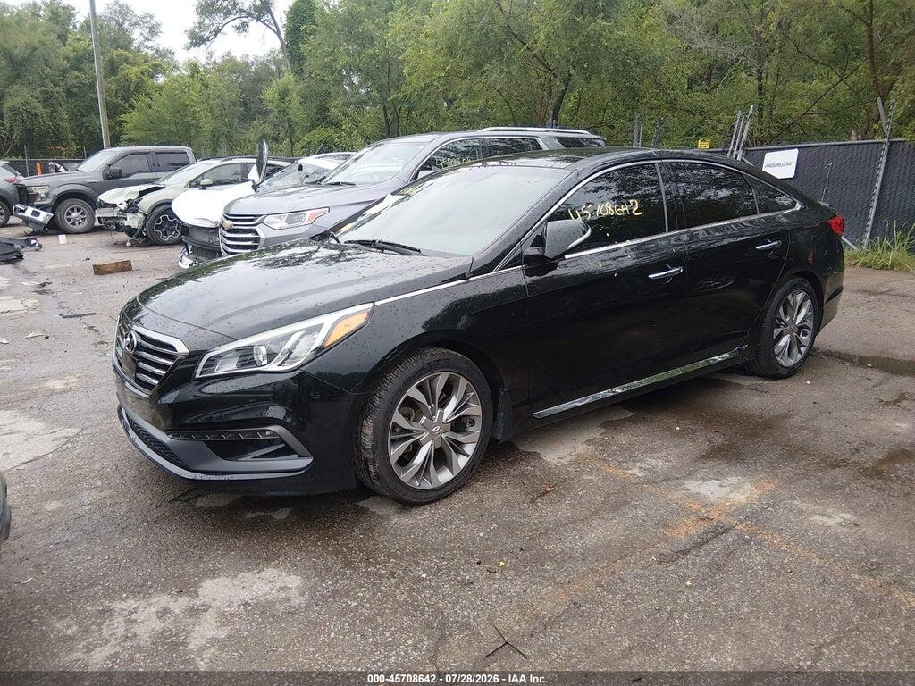 5NPE34AB0FH257952 2015 HYUNDAI SONATA photo no. 2