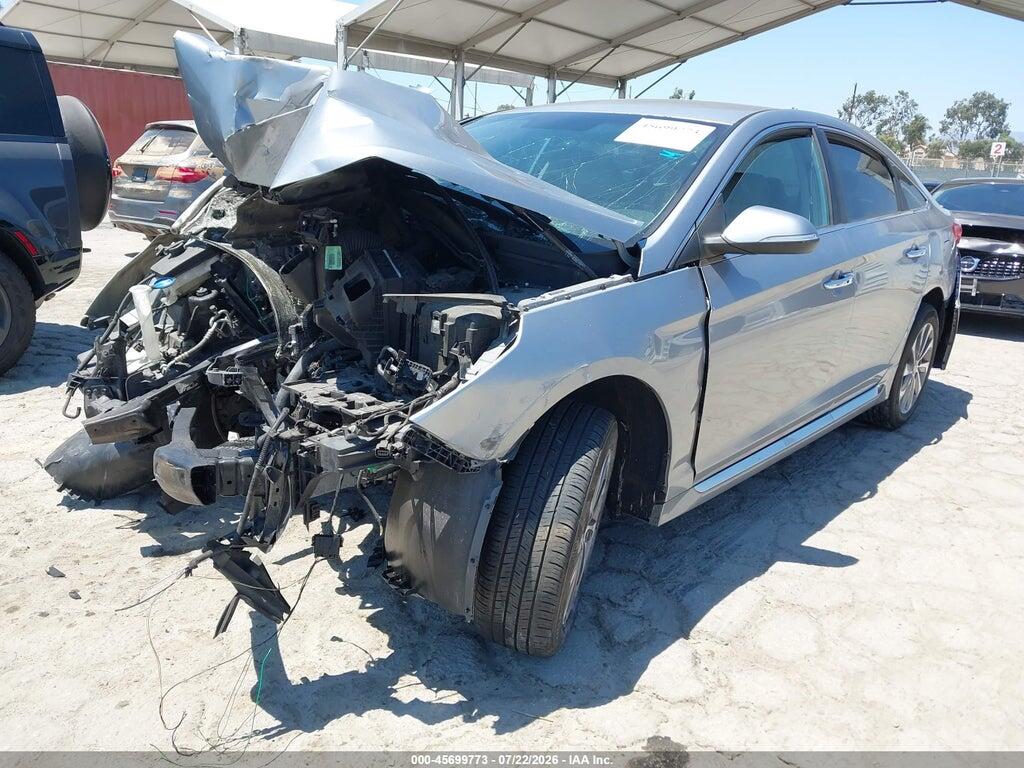 5NPE34AF9FH064153 2015 HYUNDAI SONATA photo no. 2