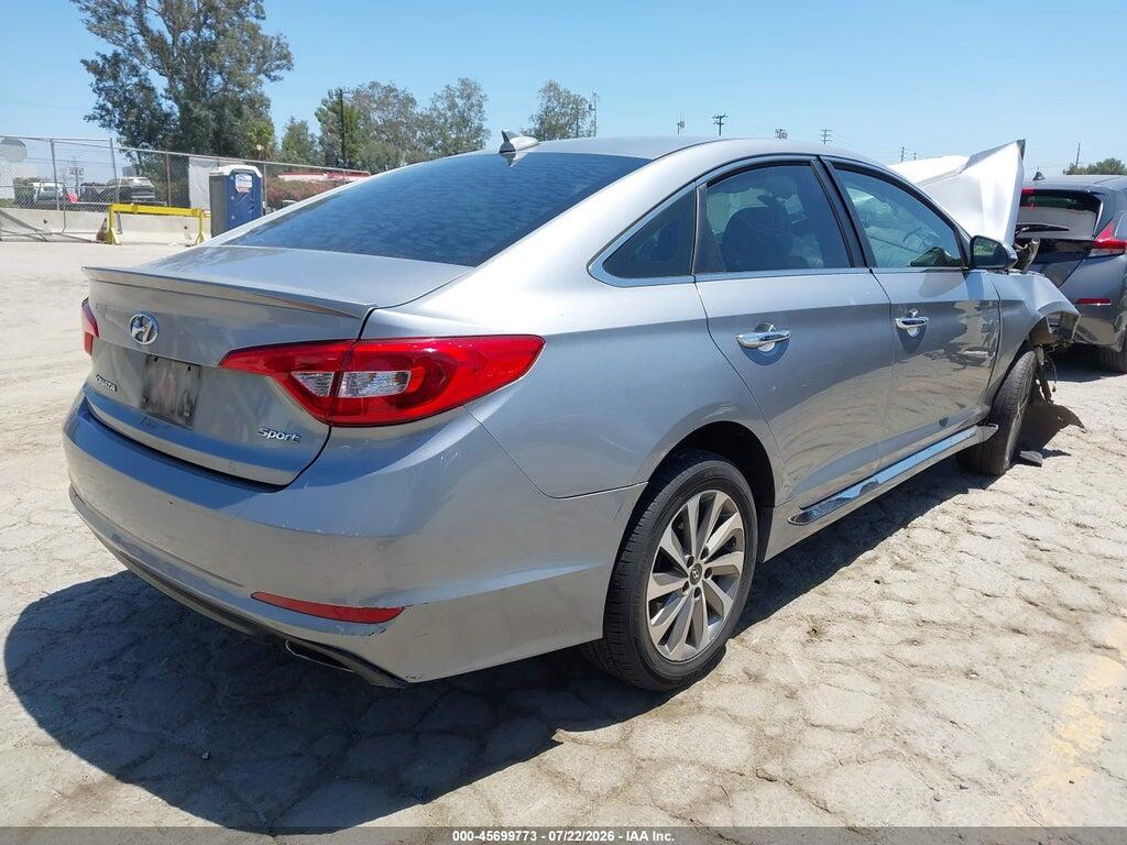 5NPE34AF9FH064153 2015 HYUNDAI SONATA photo no. 4