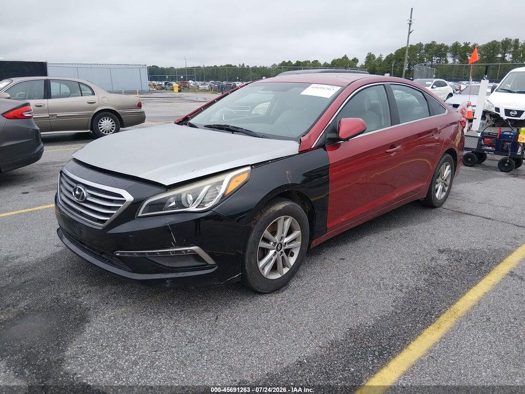 5NPE24AF6FH074979 2015 HYUNDAI SONATA photo no. 2