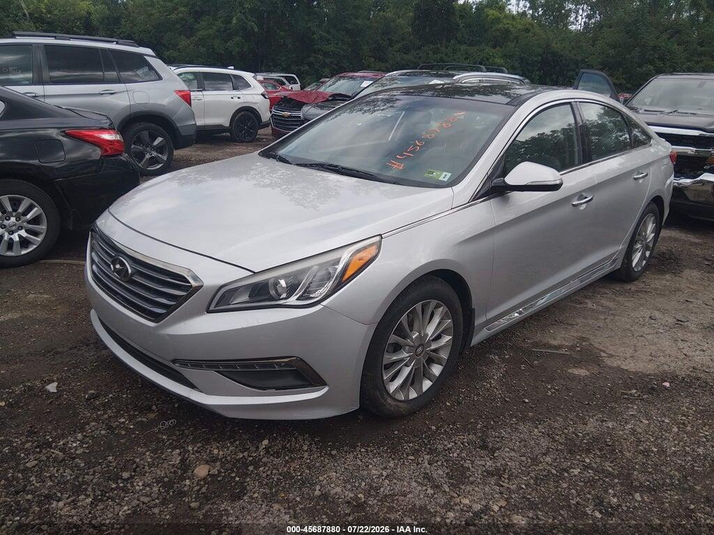 5NPE34AF2FH054189 2015 HYUNDAI SONATA photo no. 2