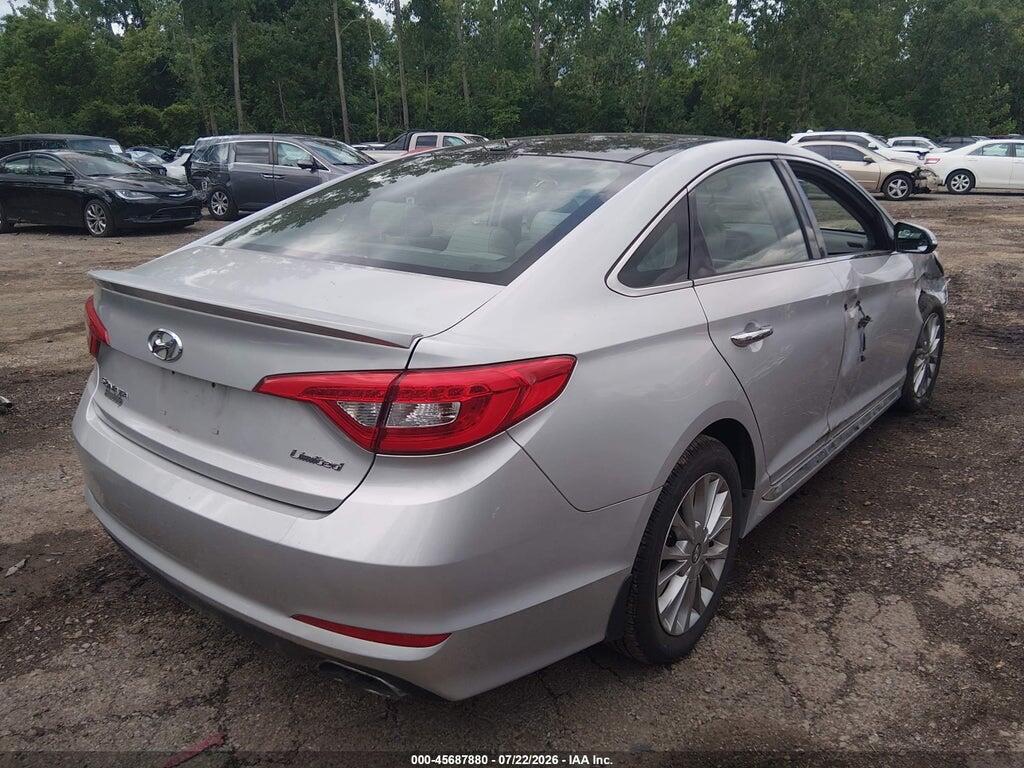 5NPE34AF2FH054189 2015 HYUNDAI SONATA photo no. 4
