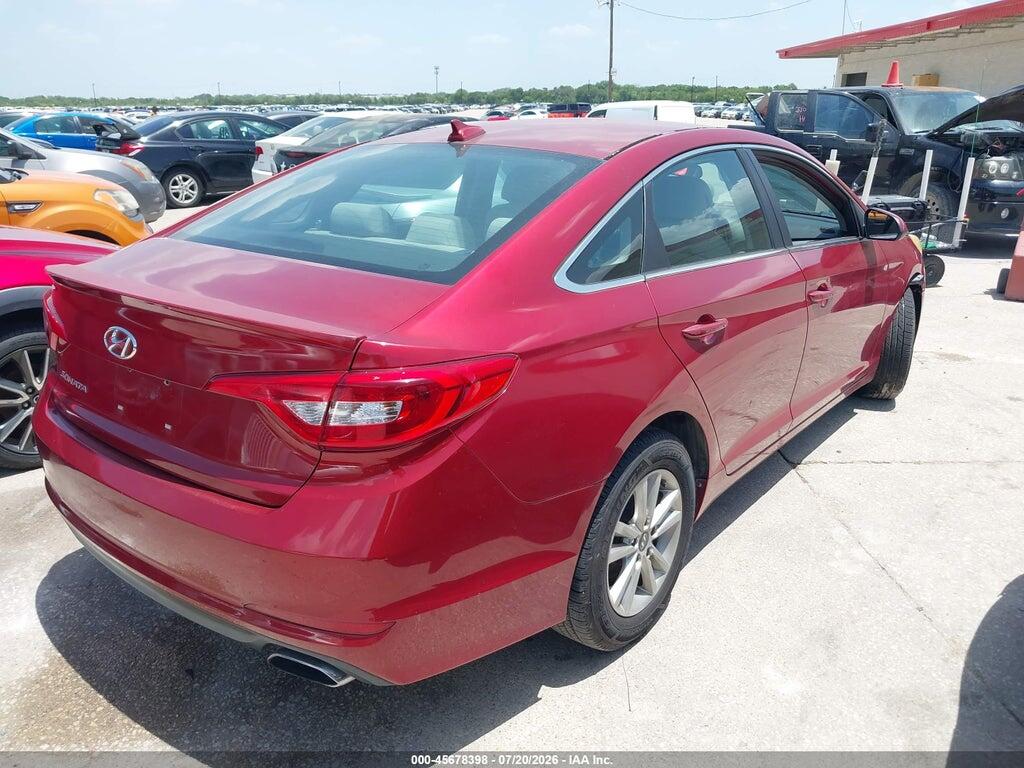 5NPE24AF2FH129217 2015 HYUNDAI SONATA photo no. 4