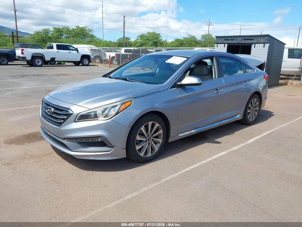 5NPE34AF8FH080389 2015 HYUNDAI SONATA photo no. 2