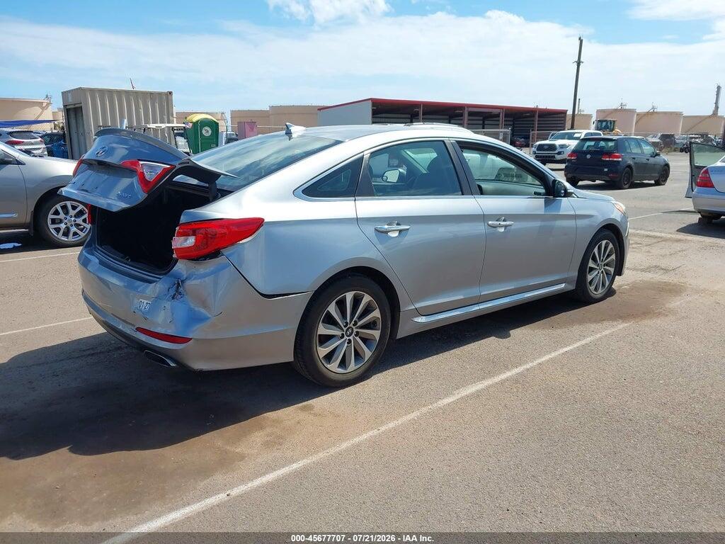 5NPE34AF8FH080389 2015 HYUNDAI SONATA photo no. 4