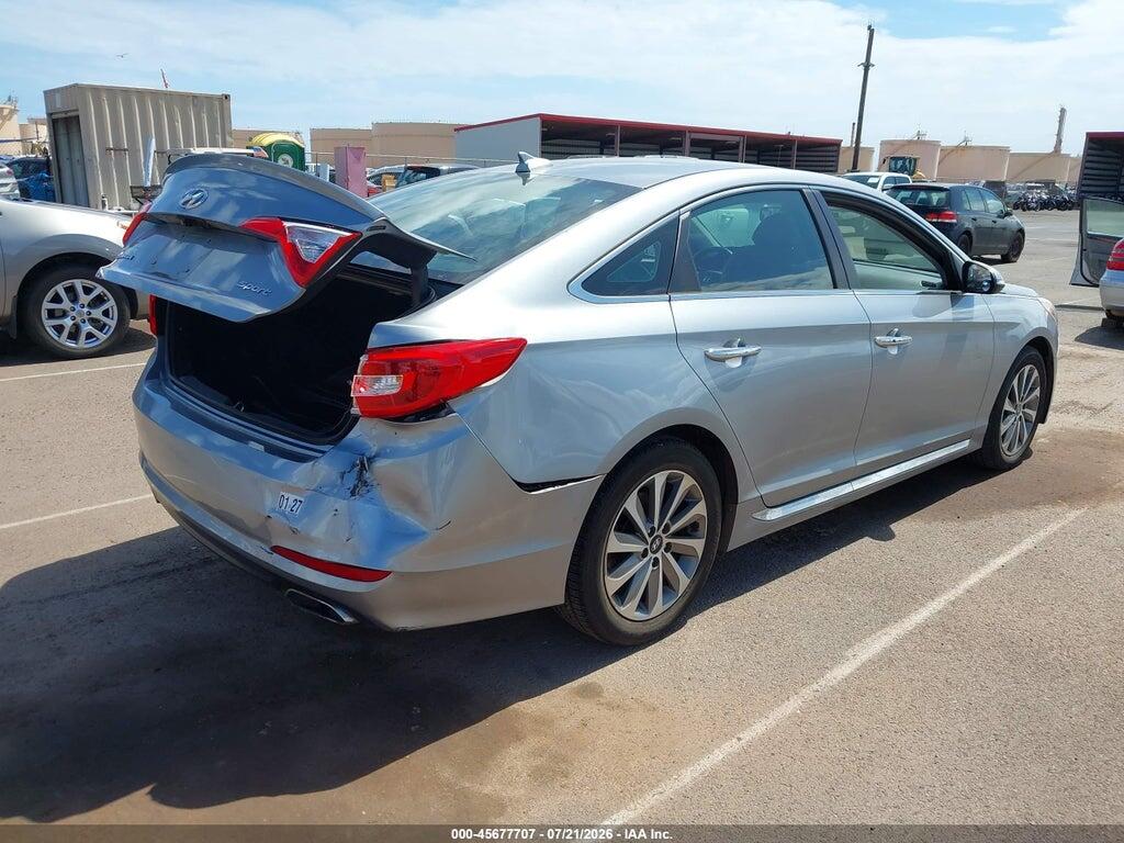 5NPE34AF8FH080389 2015 HYUNDAI SONATA photo no. 6