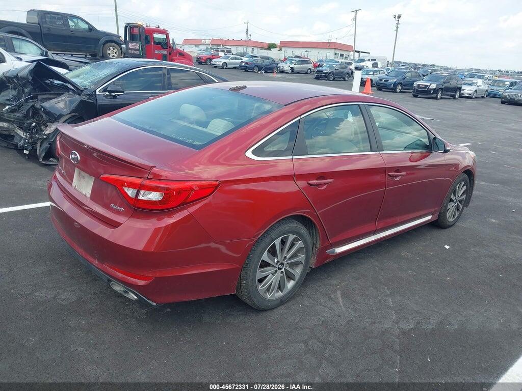 5NPE34AF1FH098748 2015 HYUNDAI SONATA photo no. 4