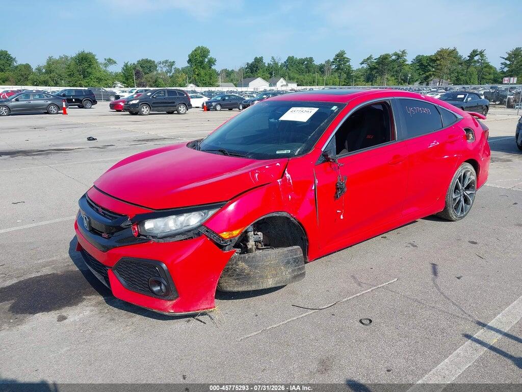 2HGFC1E56KH708197 2019 HONDA CIVIC SI photo no. 2