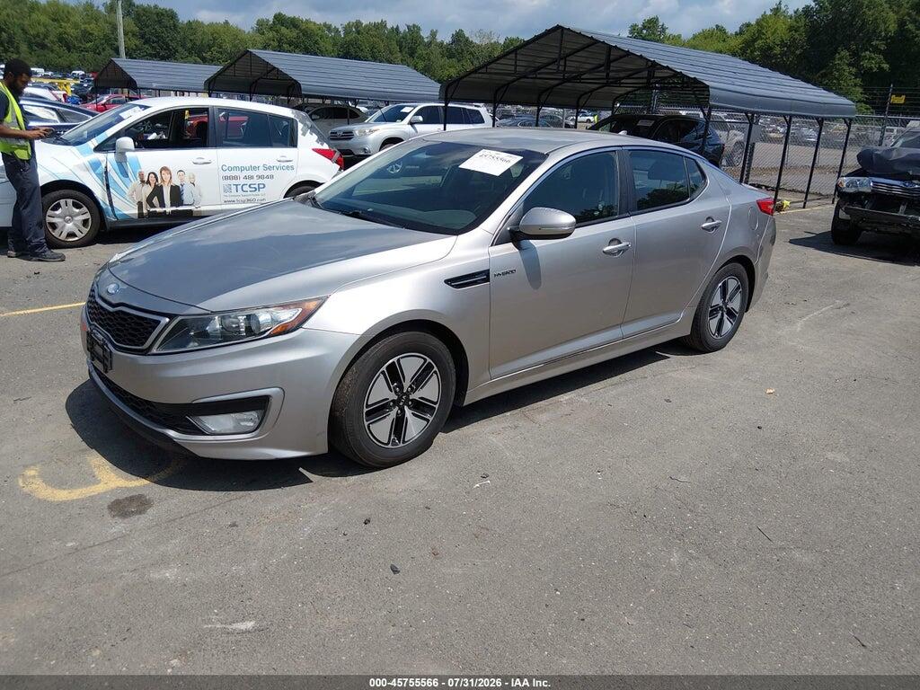 KNAGM4AD4D5045038 2013 KIA OPTIMA HYBRID photo no. 2