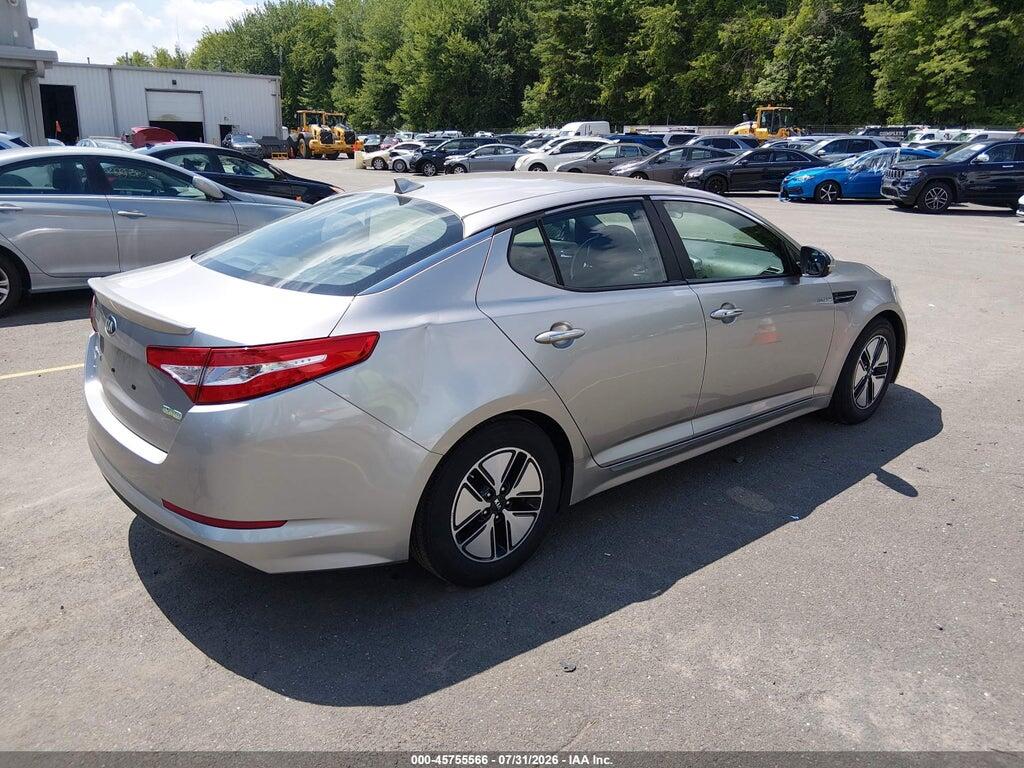 KNAGM4AD4D5045038 2013 KIA OPTIMA HYBRID photo no. 4