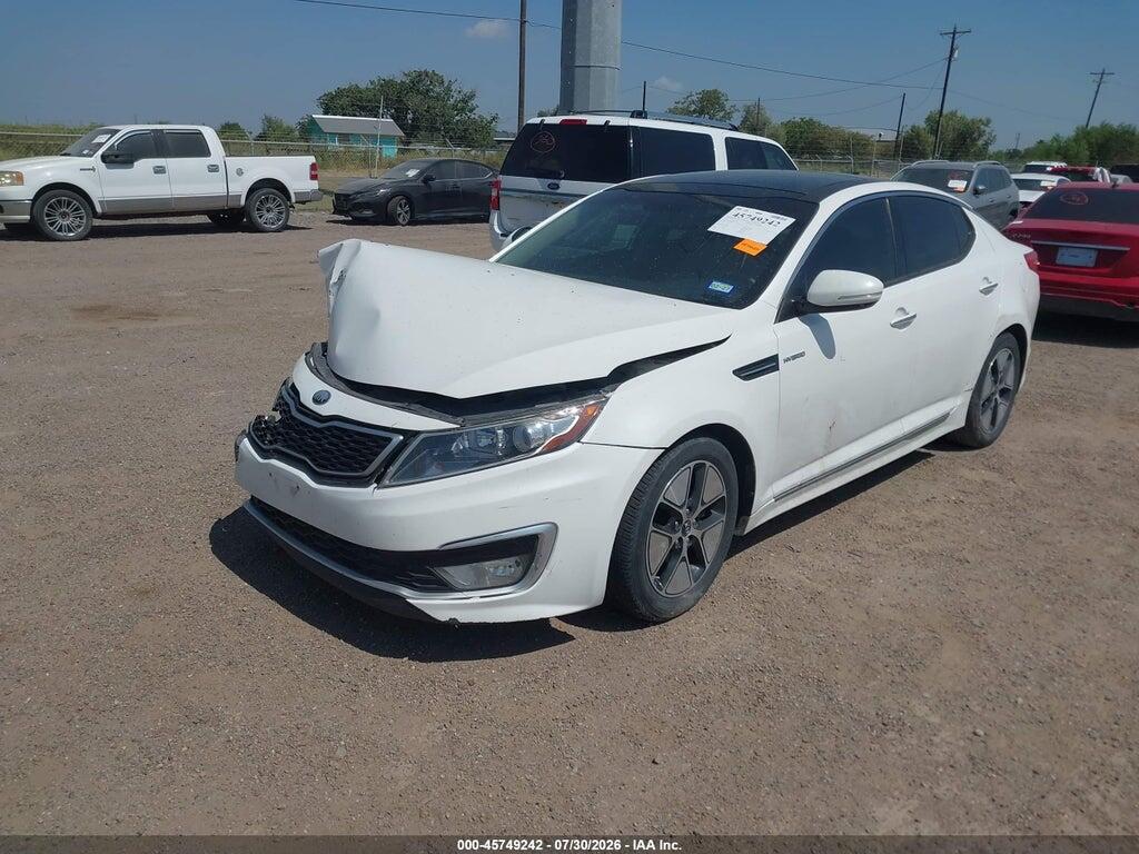 KNAGM4AD7D5047317 2013 KIA OPTIMA HYBRID photo no. 2